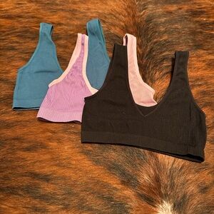 Bundle Colsie Teal Ribbed Bralette